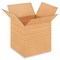 25 Pack Multi Depth Corrugated Shipping Boxes Strong Cardboard Cartons for Storage 13 x 13 x 13